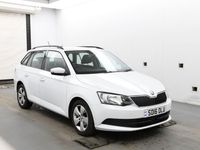 Used Skoda Fabia SE 90 HP (66 kW) 2016 White Estate