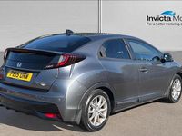 Begagnad Honda Civic SR 120 HK (88 kW) 2015 Grå Halvkombi