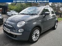 Used Fiat 500C Lounge 85 HP (62 kW) 2015 Grey Cabriolet