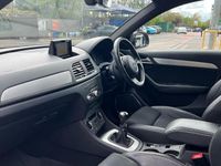 Used Audi Q3 S-Line 150 HP (110 kW) 2017 Black SUV