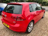 Used VW Golf VII GT 150 HP (110 kW) 2015 Red Hatchback