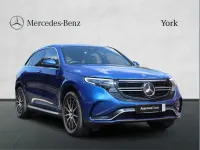 Used Mercedes EQC400 AMG line 300 kW (408 HP) 2023 Blue SUV