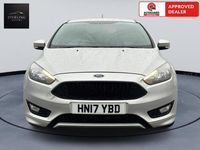 Used Ford Focus ST-Line 120 HP (88 kW) 2017 Silver Hatchback