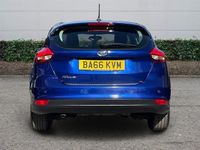 Used Ford Focus Zetec 120 HP (88 kW) 2016 Blue Hatchback