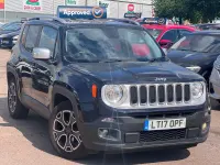 Used Jeep Renegade Limited 170 HP (125 kW) 2017 Black SUV