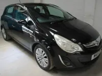 Used Vauxhall Corsa Excite 83 HP (61 kW) 2011 Black Hatchback