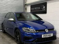 Used VW Golf VII R 2019 Blue Hatchback