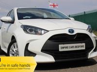 Used Toyota Yaris Hybrid 2021 White Hatchback