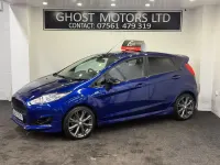 Used Ford Fiesta ST-Line 140 HP (102 kW) 2017 Blue Hatchback