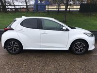 Used Toyota Yaris Hybrid Design 2023 White Hatchback