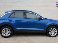 Used VW T-Roc SE 115 HP (84 kW) 2018 Blue SUV