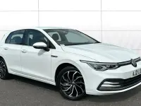 Used VW Golf VII Style 130 HP (95 kW) 2021 White Hatchback