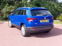 Gebraucht Skoda Karoq SE L 115 PS (84 kW) 2018 Blau SUV
