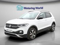 Used VW T-Cross Black Edition 108 HP (79 kW) 2022 White SUV