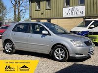 Used Toyota Corolla 110 HP (80 kW) 2002 Silver Hatchback