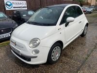 Used Fiat 500 Lounge 2008 White Hatchback