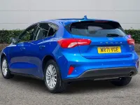 Used Ford Focus Titanium 2021 Blue Hatchback