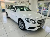 Used Mercedes C350e 2018 White Estate