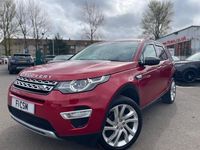 Used Land Rover Discovery Sport HSE Luxury 180 HP (132 kW) 2016 Red SUV