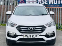 Used Hyundai Santa Fe Premium 200 HP (147 kW) 2017 White SUV