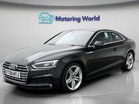 Used Audi A5 S-Line 190 HP (139 kW) 2019 Black Coupe