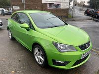 Used Seat Ibiza FR 90 HP (66 kW) 2016 Green Coupe