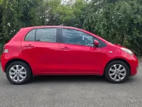 Used Toyota Yaris 69 HP (50 kW) 2011 Red Hatchback