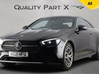 Used Mercedes E220 AMG line 2021 Black Coupe