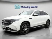 Used Mercedes EQC400 AMG line 300 kW (408 HP) 2022 White SUV
