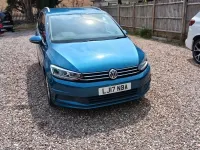 Used VW Touran SEL 150 HP (110 kW) 2026 Blue MPV