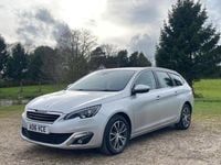 Used Peugeot 308 Allure 120 HP (88 kW) 2016 Silver Estate