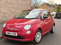 Used Fiat 500 Pop 2014 Red Hatchback