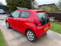 Used Citroën C1 Feel 68 HP (50 kW) 2015 Red Hatchback