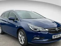Used Vauxhall Astra SRi 150 HP (110 kW) 2019 Blue Estate