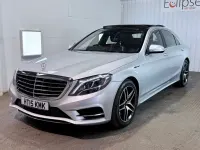 Used Mercedes S500L AMG line 455 HP (334 kW) 2015 Silver Sedan