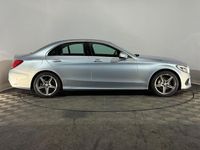 Used Mercedes C220 AMG line 170 HP (125 kW) 2014 Silver Sedan