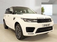 Begagnad Land Rover Range Rover Sport Autobiography Dynamic 2018 Vit SUV
