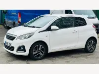 Used Peugeot 108 Allure 82 HP (60 kW) 2015 White Hatchback