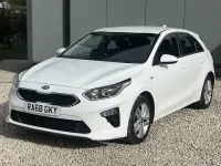 Used Kia Ceed 136 HP (100 kW) 2019 White Hatchback