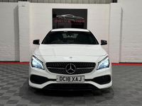 Used Mercedes CLA220 AMG line 2018 White Sedan
