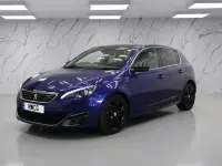 Gebraucht Peugeot 308 GT-line 120 PS (88 kW) 2016 Blau Kleinwagen