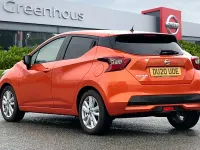 Used Nissan Micra Acenta 2020 Orange Hatchback