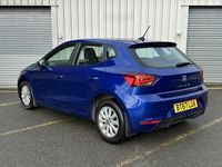 Used Seat Ibiza SE Technology 95 HP (69 kW) 2017 Blue Hatchback
