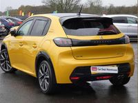 Used Peugeot 208 GT-line 128 HP (94 kW) 2020 Yellow Hatchback