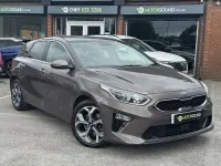 Used Kia Ceed 118 HP (86 kW) 2021 Brown Hatchback