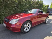 Used Mercedes SLK200 2004 Red Cabriolet