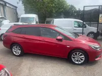 Used Vauxhall Astra S 105 HP (77 kW) 2021 Red Estate