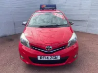 Used Toyota Yaris Trend 2014 Red Hatchback