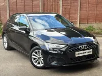 Used Audi A3 Sportback Advanced 110 HP (80 kW) 2021 Black Hatchback