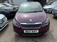 Used Peugeot 108 Active 2017 Mauve/purple Hatchback
